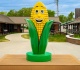 in 1892 mitchell south dakota built its first corn palace the city still covers the building with about 325 000 ears of corn each year drawing an estimated 500 000 visitors