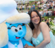 rihanna s sheer smurfs premiere gown gave fans a rare glimpse at her bare baby bump