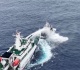 china philippine coastguard vessels clash in south china sea