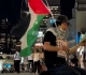 japanese activist keeps protesting against israel s genocide in gaza