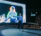 harry styles pays tribute to the late david hockney with statement outfit during wembley concert