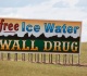 in 1931 ted hustead bought a drugstore in wall south dakota 50 years later wall drug was giving away 20 000 cups of free ice water a day