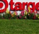 target has a cute 38 wooden wagon planter that makes any porch look more charming