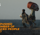 what pushed the number of displaced people down