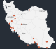 mapping the latest us strikes across iran