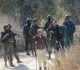 israeli settlers attack palestinian farmers during olive harvest