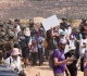 israeli soldiers prevent aid delivery to besieged palestinians