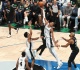 wembanyama powers spurs past t wolves as knicks beat sixers in nba playoffs