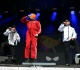 irish band kneecap shouts out to banned palestinian group at glastonbury