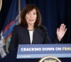 nyc subway mayhem mounts on kathy hochul s watch and she hopes you won t notice
