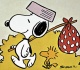 snoopy in style exhibition opens ahead of ny fashion week