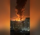 huge fire rages at tehran oil depot after israeli attack