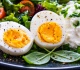 which is the healthier high protein snack hard boiled eggs or cottage cheese