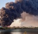 explosions huge fire in sudanese city of port sudan