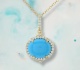 shophq s stunning turquoise necklace will go with everything in your closet and it s over 60 off