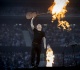 grammy winner takes a tumble mid performance in new concert video