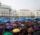 hundreds set up tent encments in madrid over housing crisis