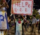 israeli protesters in tel aviv demand an end to war on gaza