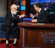 stephen colbert and david letterman destroy cbs property channel edward r murrow in letterman s final late show appearance good night and good luck motherf kers