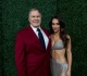jordon hudson and bill belichick trudge through the mud at the kentucky derby not the first time